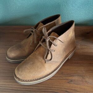 Clarks Collection Women's Chukka Desert Boots | Size 9.5 | Cushioned